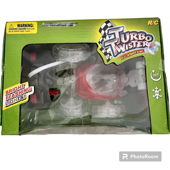 Mindscope Turbo Twister Remote Control Stunt RC Car Lights Up NIB - Picture 4 of 9